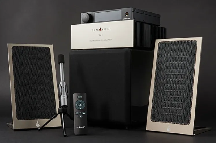 Mini Dragons system with the UMIK-1 measurement microphone